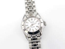 Tudor Monarch II Ladies 15850 White Dial 25mm with Date and.